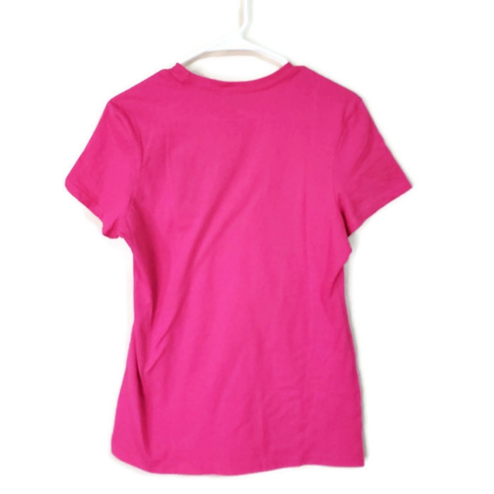 Adidas pink t-shirt sz medium short sleeves gym - Picture 2 of 4